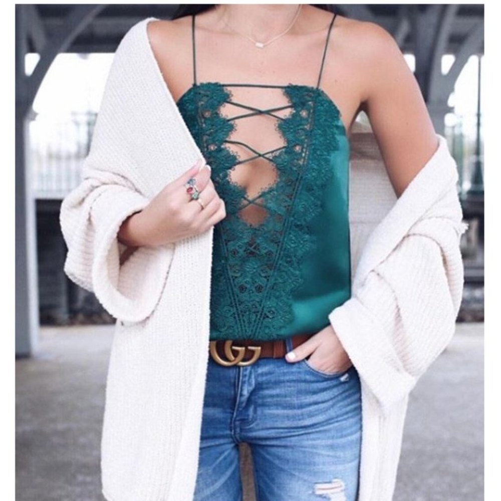 100% NWT ✨ Cami NYC reversible Charlie silk top - Picture 3 of 14